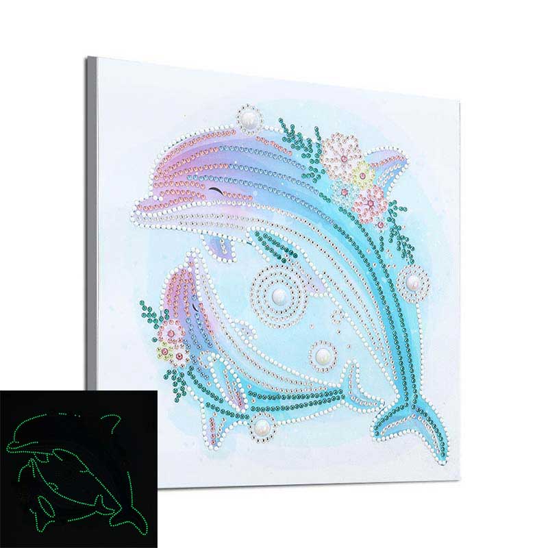 Happy Whales - Glow in the Dark