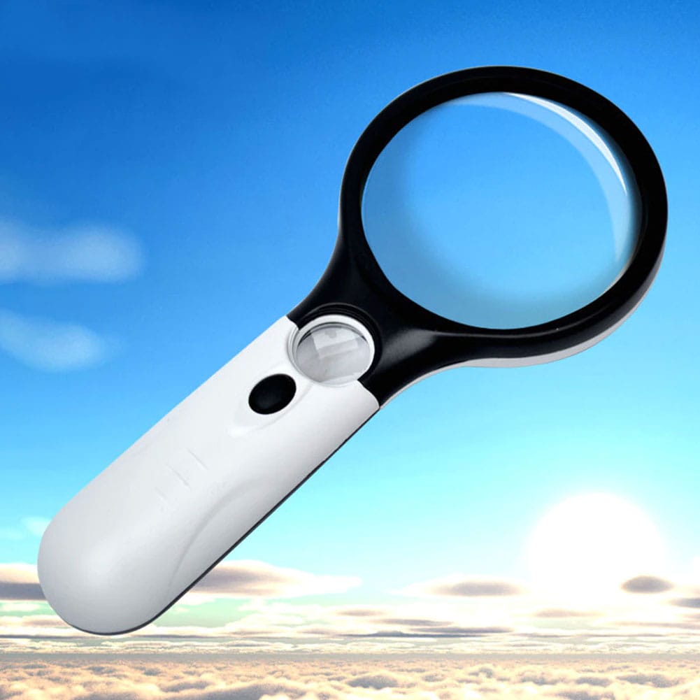 Handheld Magnifier - with LED Light