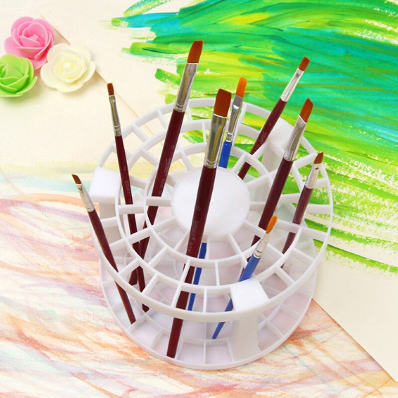 Paint by Numbers Brush Holder - 49 Holes