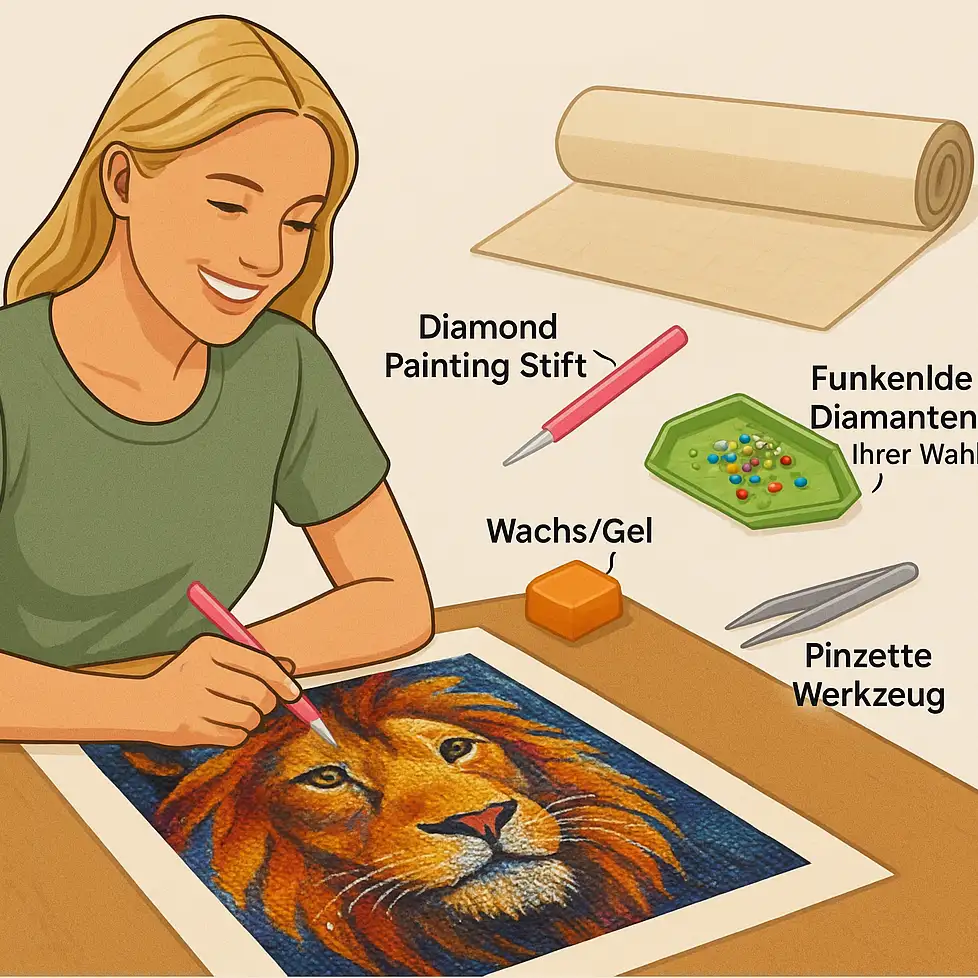 Diamond Painting Stress Free