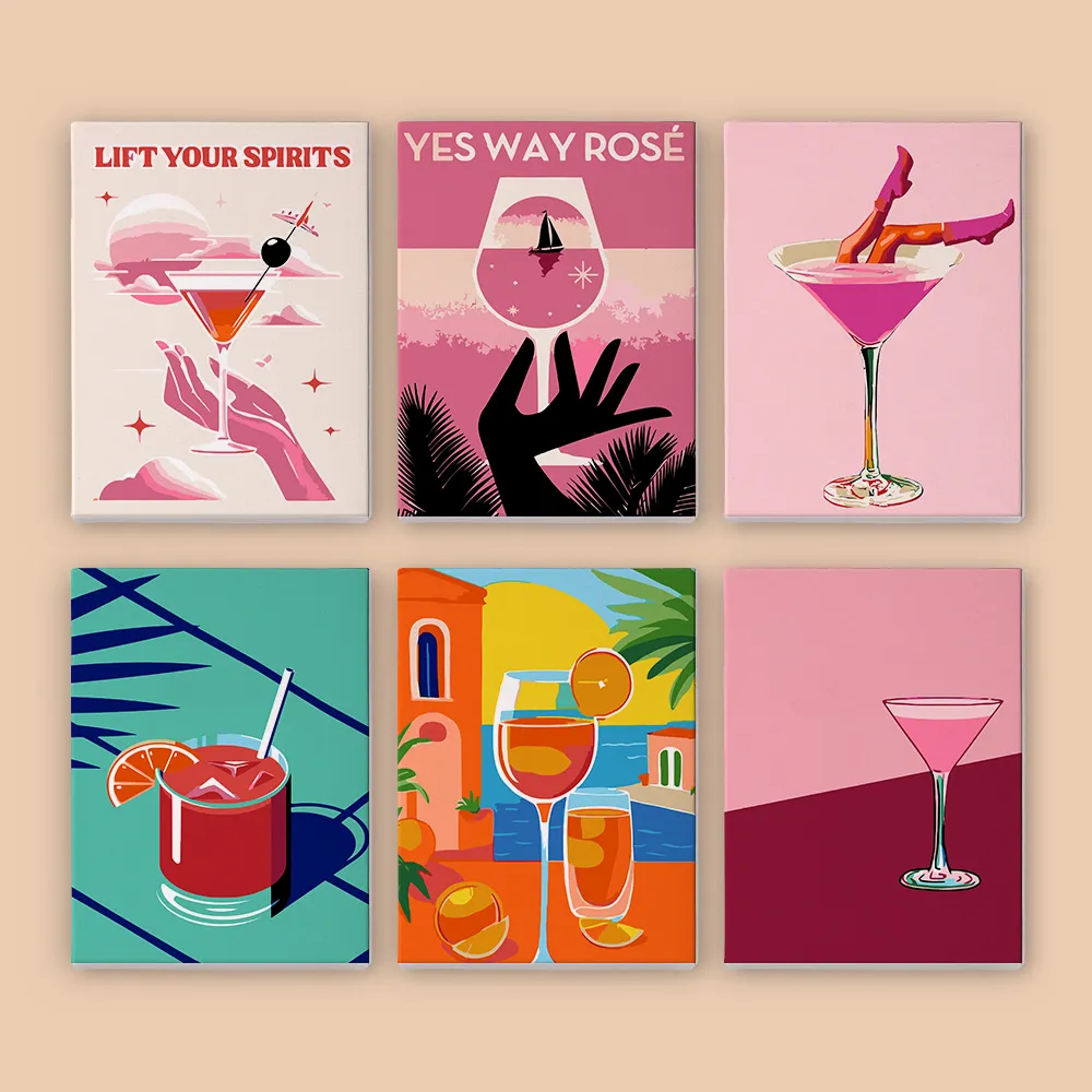 Exotische Getränke der Liebe